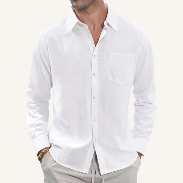 old money Linen Shirts